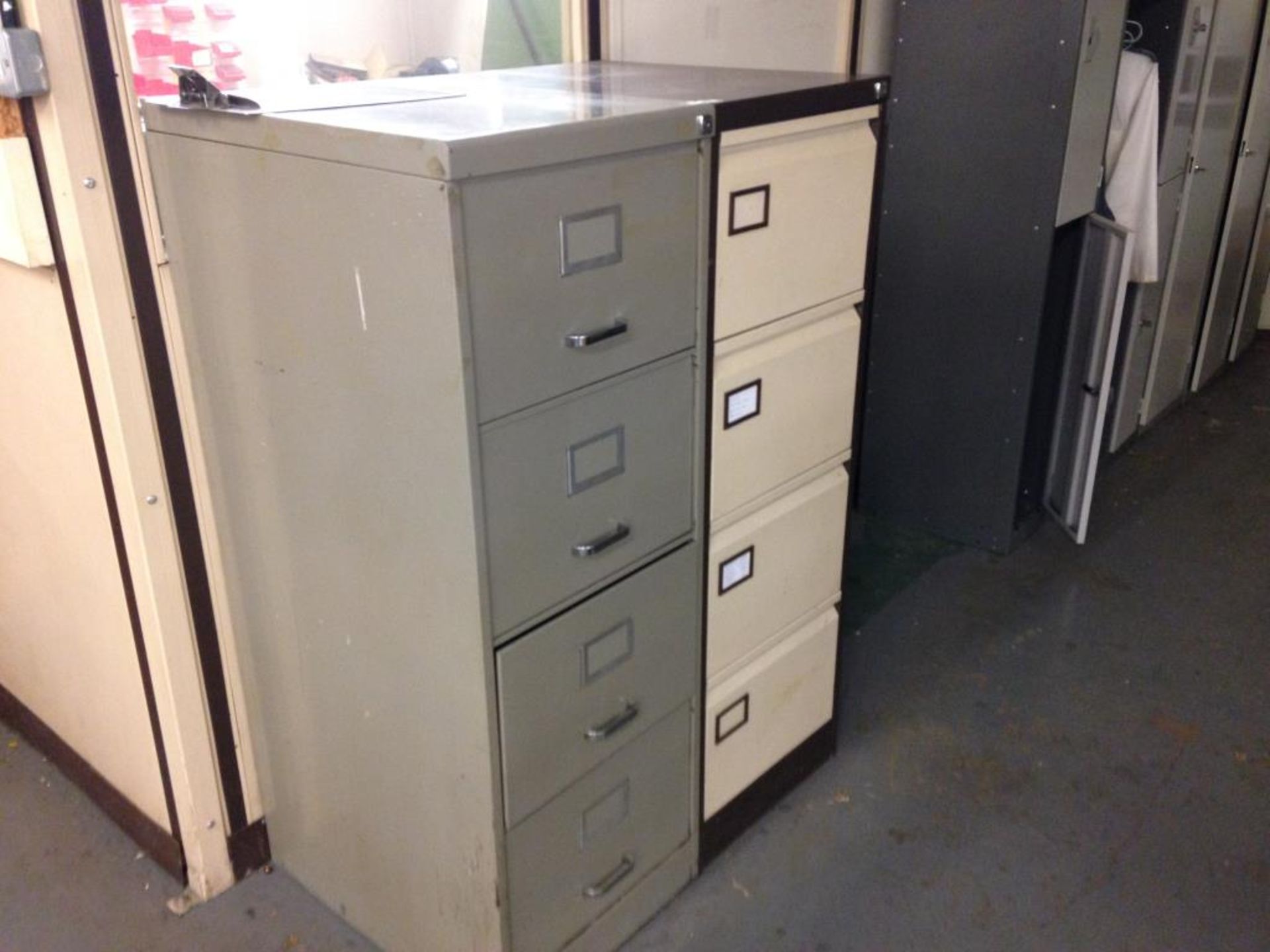 Lot: Workshop Furniture Desks, Filing Cabinets, Lockers, Cabinets & Chairs Throughout. HIT# - Image 2 of 5