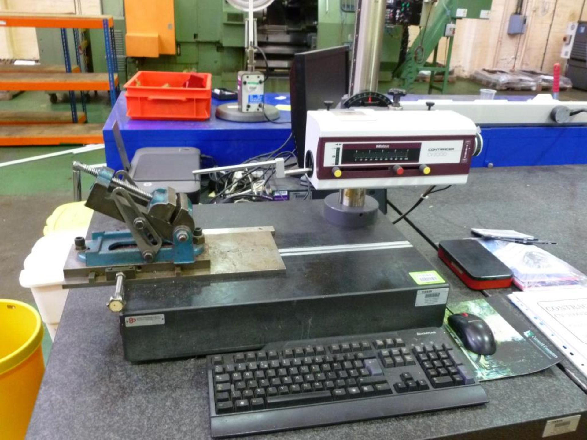 Mitutoyo Contracer CV-2000 Surface Contour Measuring System with Sine Vice & PC. HIT# 2135443. Asset - Image 2 of 2