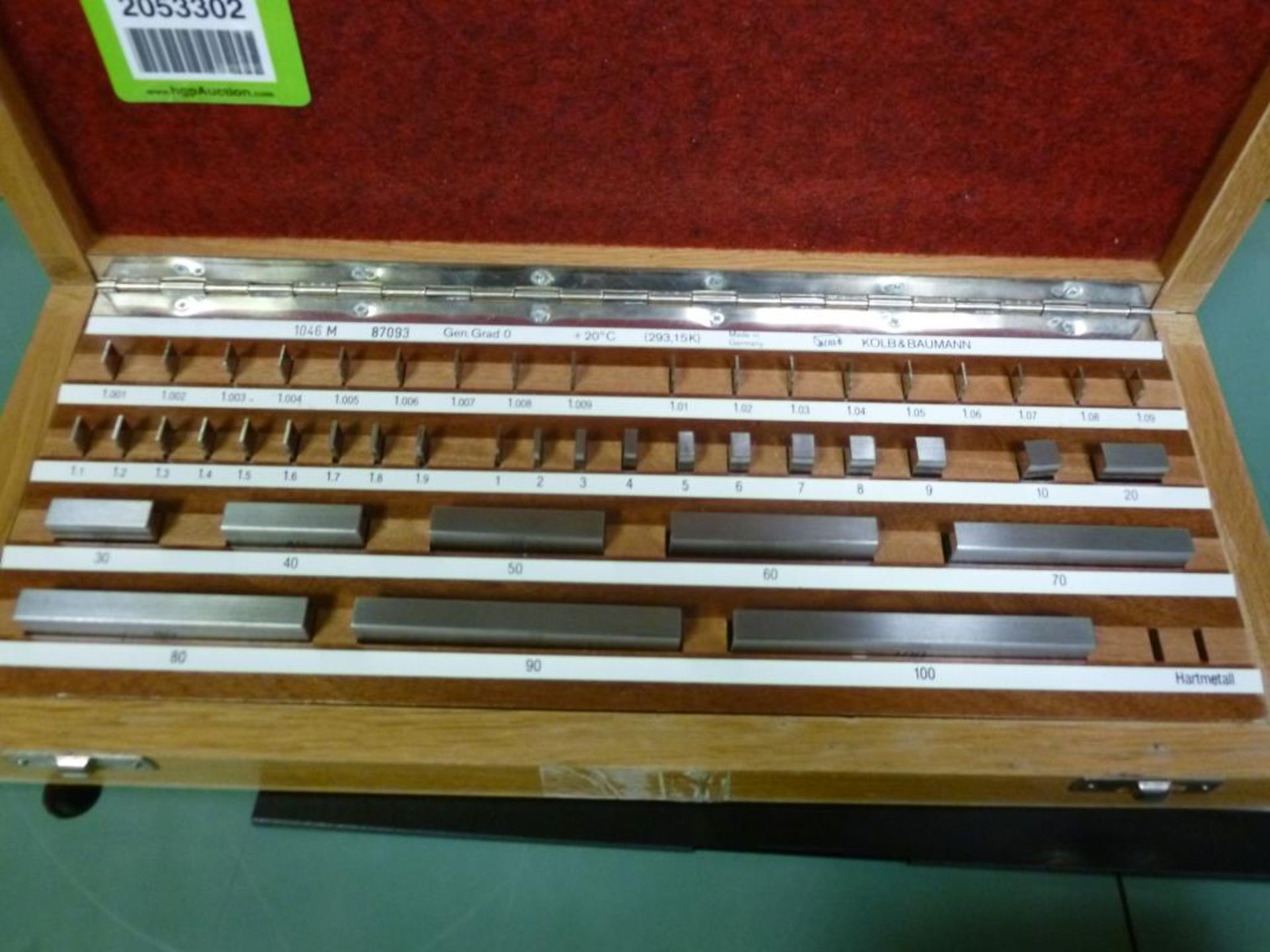 Slip Gauge Set