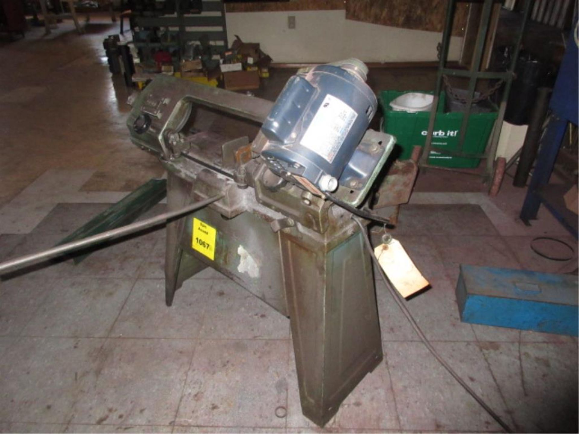 Horizontal Band Saw. Portable Horizontal Band Saw, 1/2 hp, 1725 rpm, 115/208-230VAC, single phase. - Image 2 of 4