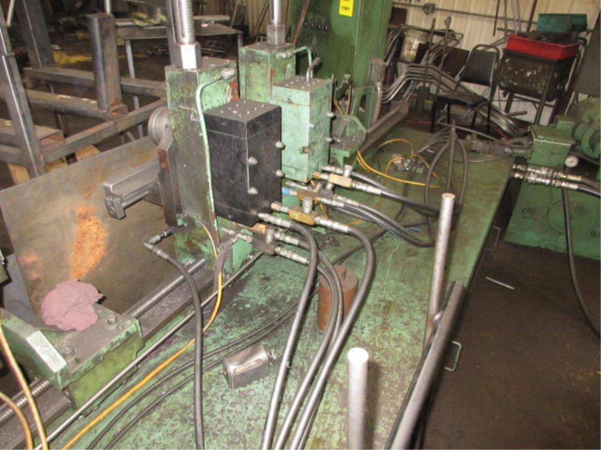 Criterion Hydraulic Bender. Criterion Hydraulic Bender, Racine 20-hp hydraulic unit, tooling not - Image 5 of 7
