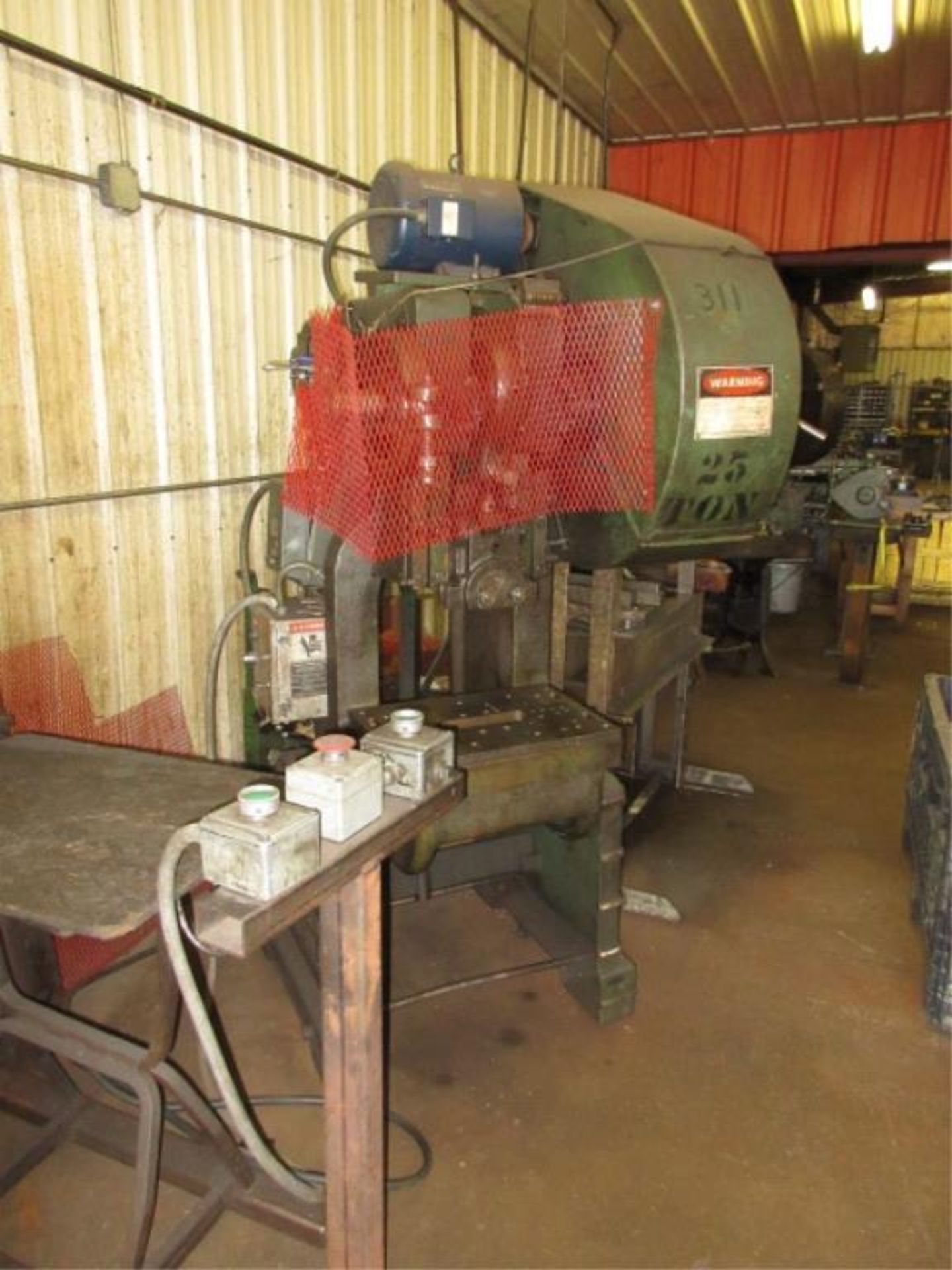 Rousselle OBI Punch Press . Rousselle 25-Ton OBI Punch Press, stroke 3, shut height 10 3/4, slide - Image 3 of 5