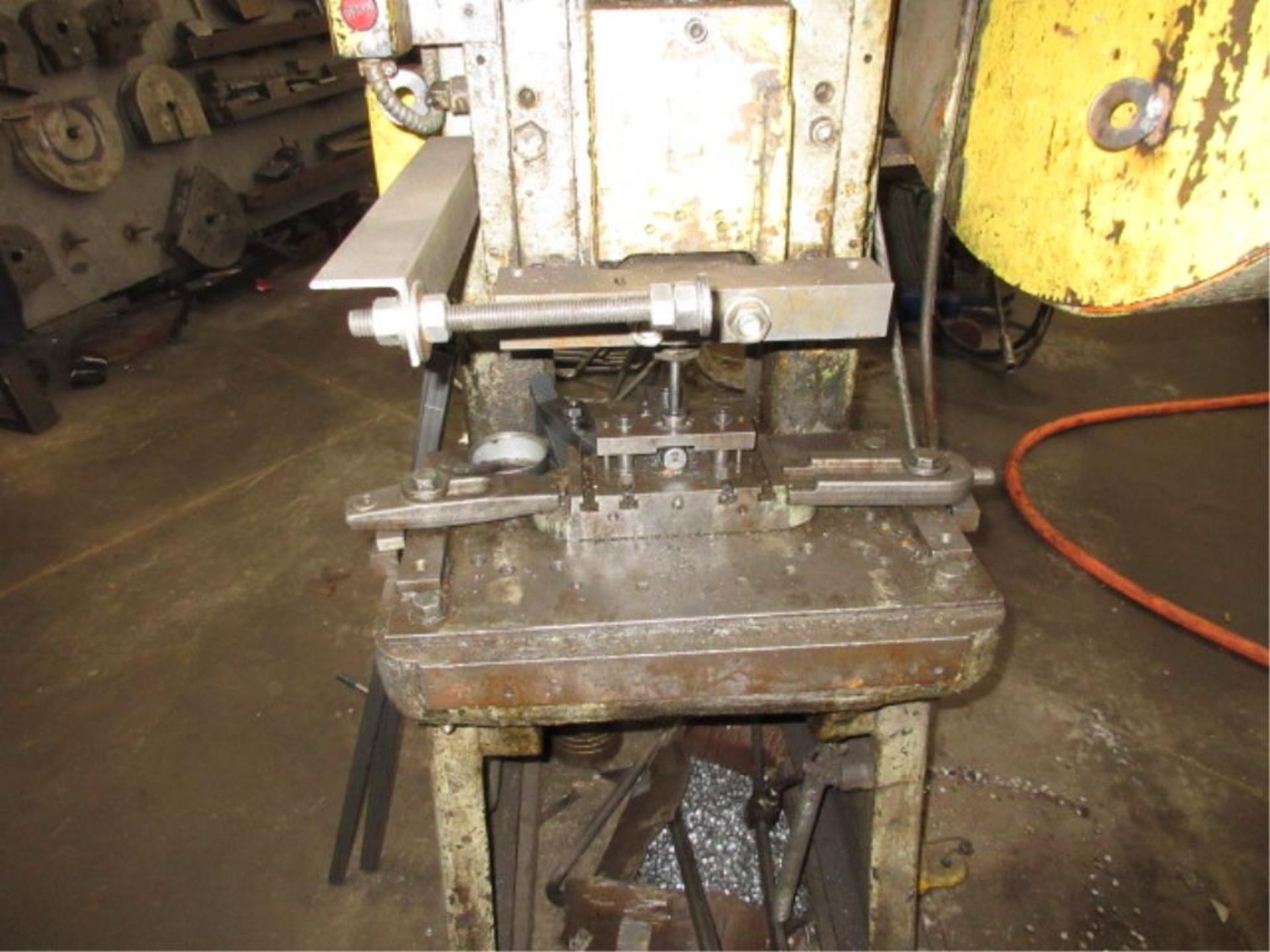 Hahnemann OBI Punch Press . Hahnemann No. J OBI Punch Press, 2 1/2 stroke, 1 hp, 220/440VAC. - Image 2 of 5