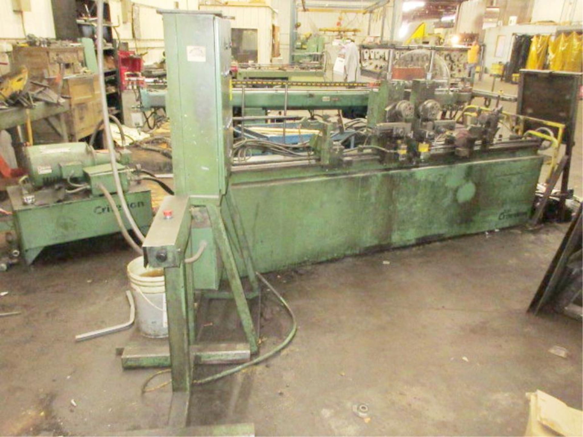 Criterion Hydraulic Bender. Criterion Hydraulic Bender, Racine 20-hp hydraulic unit, tooling not