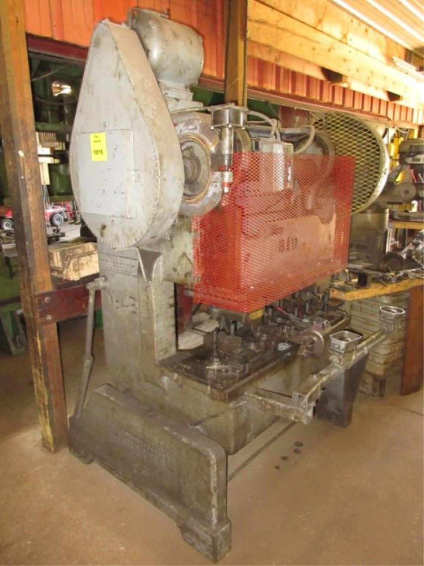 Rousselle OBI Punch Press . Rousselle No. 4B 40-Ton OBI Punch Press, bed area 16" x 48", 440/3/60. - Image 6 of 8