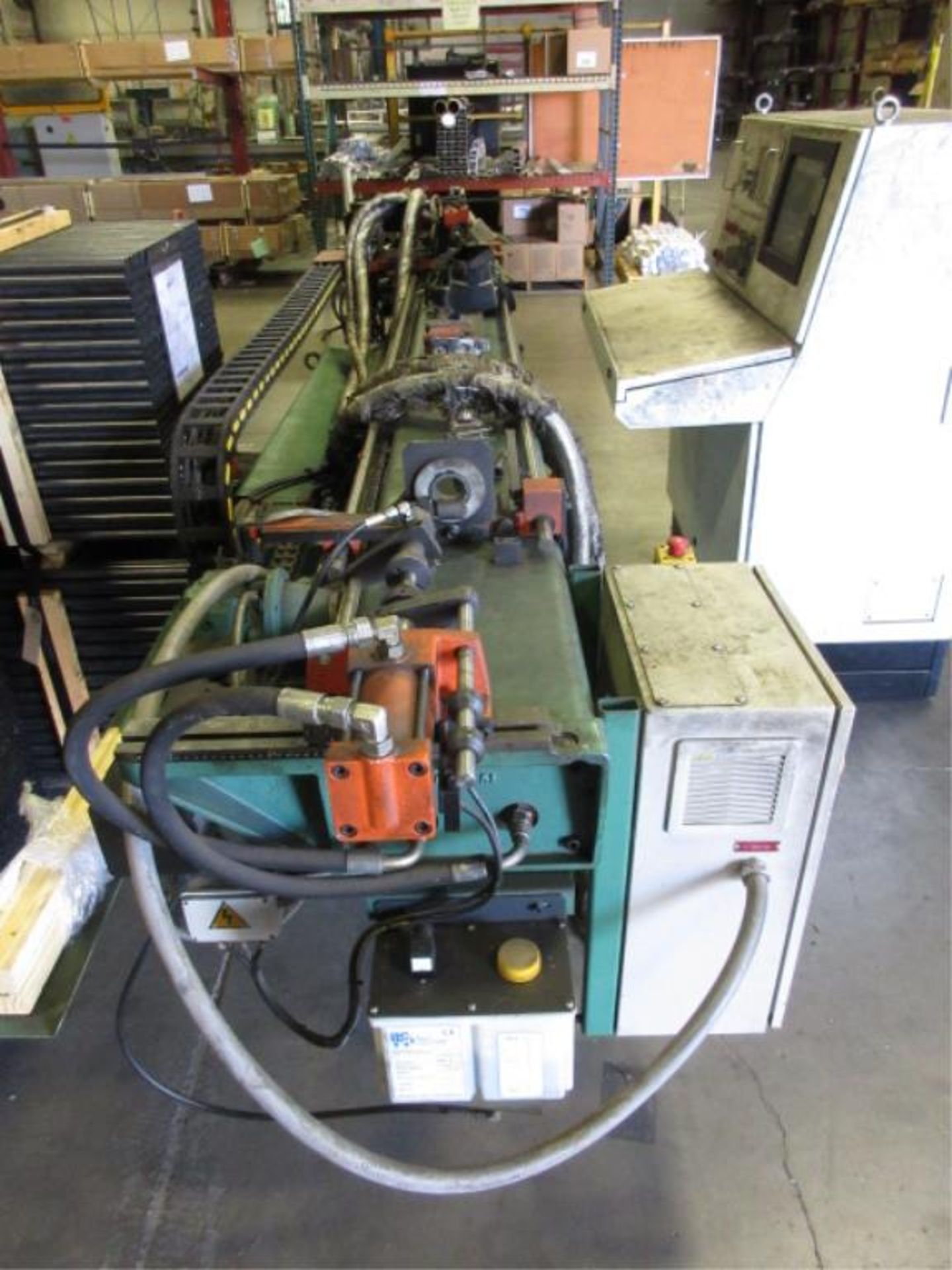 Pedrazzoli CNC Bender. Pedrazzoli Bend Master 42 CNC Hydraulic Bender, not in service, includes