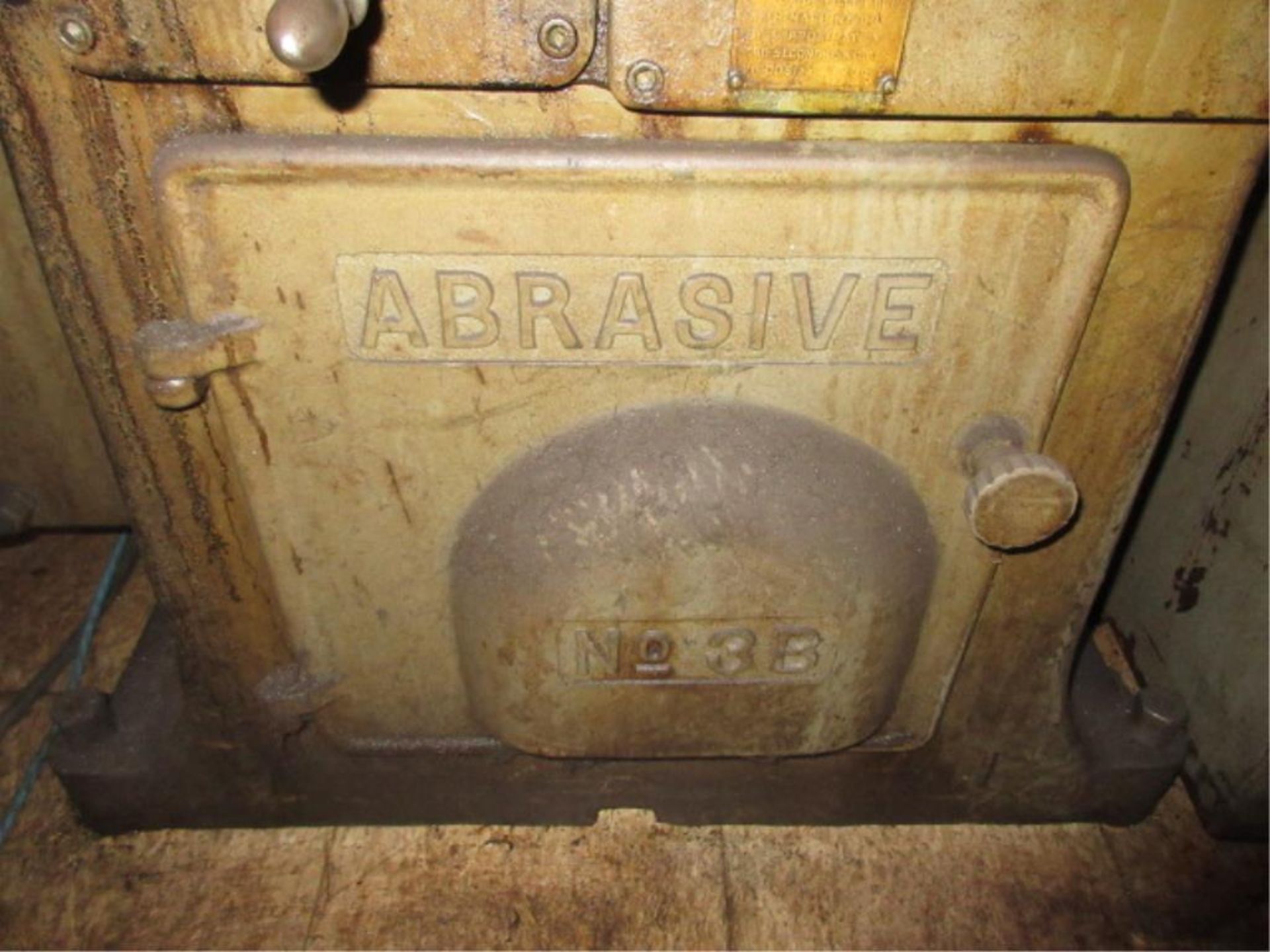 Abrasive Surface Grinder. Abrasive No. 3B Surface Grinder, 8" x 24" permanent magnetic chuck, - Image 4 of 6