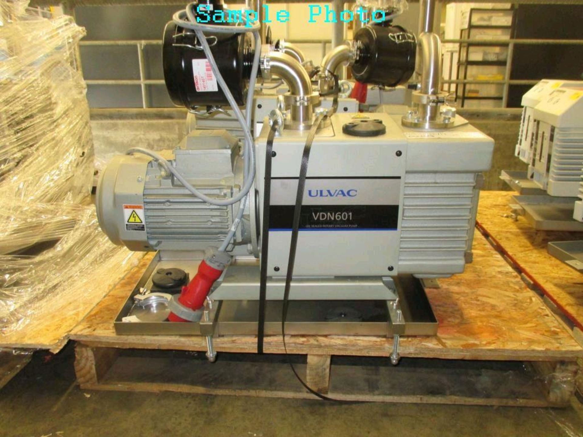 Ulvac VD601 Lot Includes (1) Ulvac VD601 Vacuum Pumps (mfg. 2014). Asset Located at 3WAY Logistics