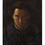 ANSELM FEUERBACH1829 Speyer - 1880 Venedig, zugeschriebenPortrait eines jungen Mannes Öl auf