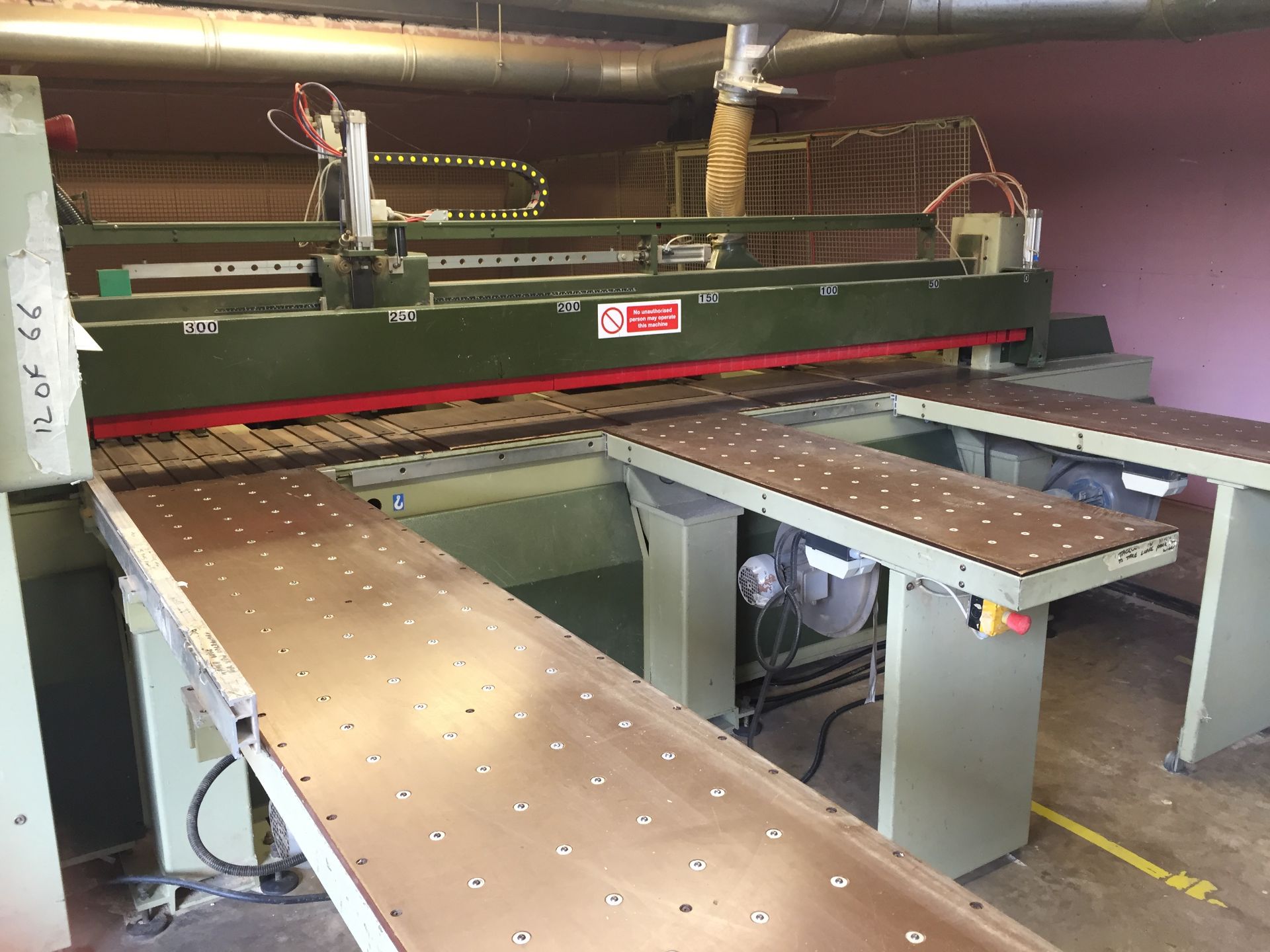 SCM 'ALFA 32C' Auto Beam Saw, Serial AE16821, 1998 (This machine requires a method statement and - Image 4 of 5