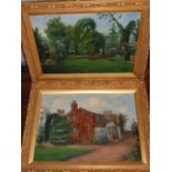 Sydney Dinsdale, Country House, oil on canvas, signed with initials and dated 1935,
