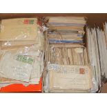 A large quantity of stamps, includes GB covers, George V correspondence, with later Elizabeth II