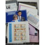 A large collection of 1981 Prince Charles and Diana Royal Wedding stamp packs,