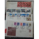 A collection of first day covers, in their original British Philatelic Bureau envelopes, circa 1990.