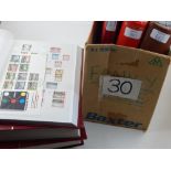 A collection of East Germany and Germany occupation stamps, in six stock albums.