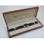 A stainless steel gentleman's Dubey & Schaldenband Aerodyn Duo wristwatch,