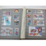 A collection of the history of the Russian Space Program stamps, in mint condition.