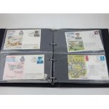 A large collection of first day covers, GB aviation.