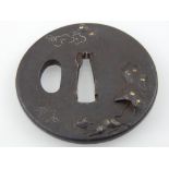 A Miromashi period Japanese tsuba,