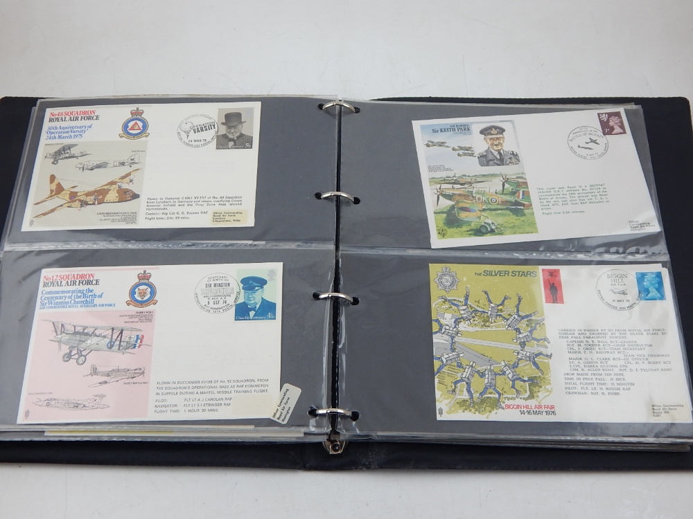 A large collection of first day covers, GB aviation.