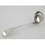 A William the IV fiddle pattern sauce ladle, Edinburgh 1837 by Mackay & Chisholm