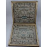 An early 19th century needlework sampler by Sarah Owlett, 9 years of age,