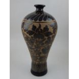 A Chinese Cizhou ware style baluster vase,