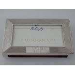 A large silver matchbox holder, London 1982 - Dunhill,