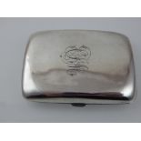 A silver cigarette case, Williams Ltd.