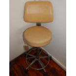 A Vintage Murray Equipment Co., laboratory / dental chair, circa 1970.