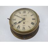 A mid 20th century ships bulkhead timepiece, Smiths 'Empire' for Dobbie McInnes Ltd,