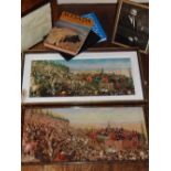 A quantity of Judacia including two prints showing the opening of the Hebrew University Jerusalem