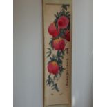 A Chinese scroll,