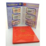 An album of the third set of Renminbi, currency from The People's Republic of China.