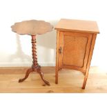 An early Victorian rosewood occasional table,