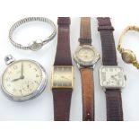 A collection of wristwatches, to include Calvin Klein, Hamilton, Acourist etc, together with one