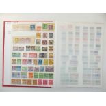 An album of US stamps, 1861 to 1970's including 1902 IOC unused.