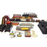 A quantity of Tri-ang and other O gauge rolling stock and accessories, to include a Princess