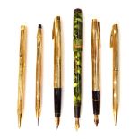 Group of Sheaffer, Parker,