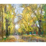 Andrey Demin, 2009, "Autumn", oil on canvas,