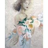 Maria Stcherbinina, 2015, "Flora", oil on canvas,