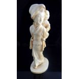 Carved ivory figure,