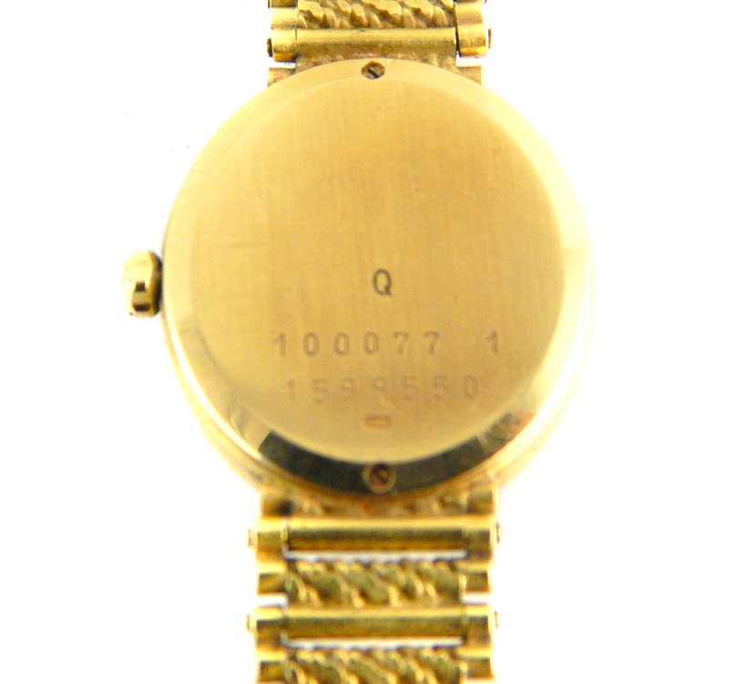 Jaeger LeCoultre, a ladies 18ct yellow gold bracelet watch, c.1980s, quartz movement, model no. - Image 2 of 5