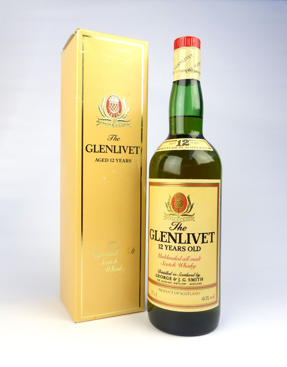 The Glenlivet single malt whisky, twelve year old, - Image 2 of 12