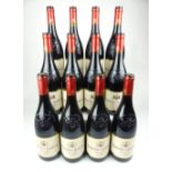 Twelve bottles of Baron De Lusson Vin Rouge