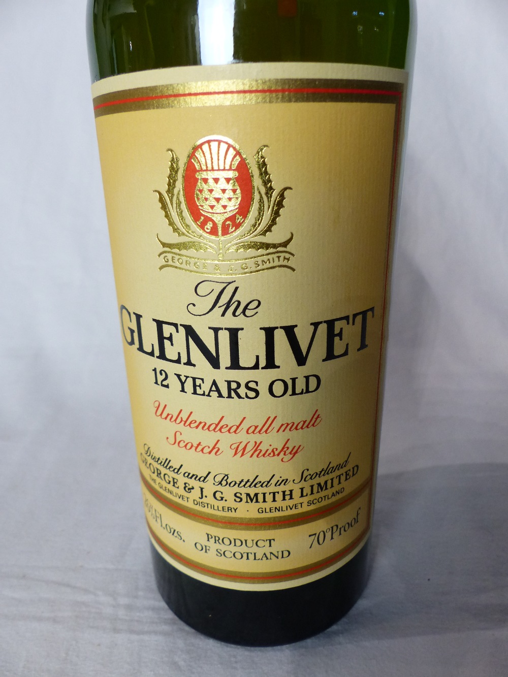 The Glenlivet single malt whisky, twelve year old, - Image 3 of 4