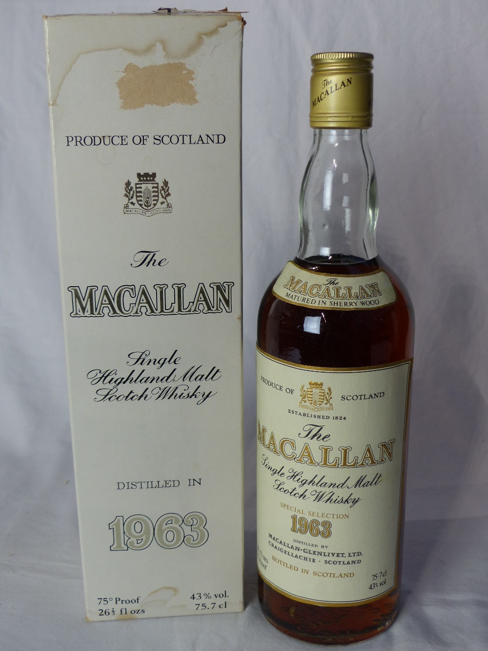 The Macallan single malt whisky, 1963, - Image 2 of 4