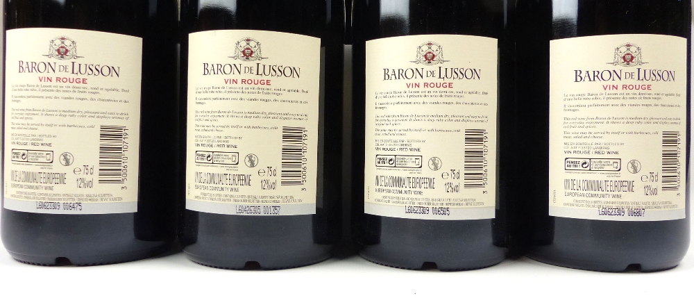Twelve bottles of Baron De Lusson Vin Rouge - Image 9 of 10