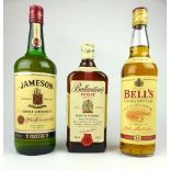 Whisky, Irish Jameson 1 litre, Scottish,