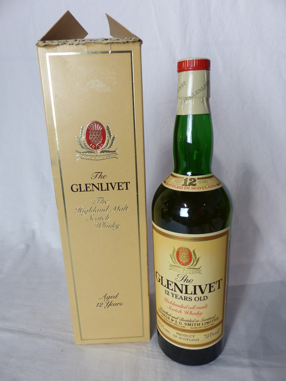 The Glenlivet single malt whisky, twelve year old, - Image 2 of 4